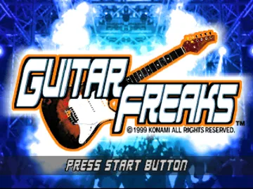 Guitar Freaks (JP) screen shot title